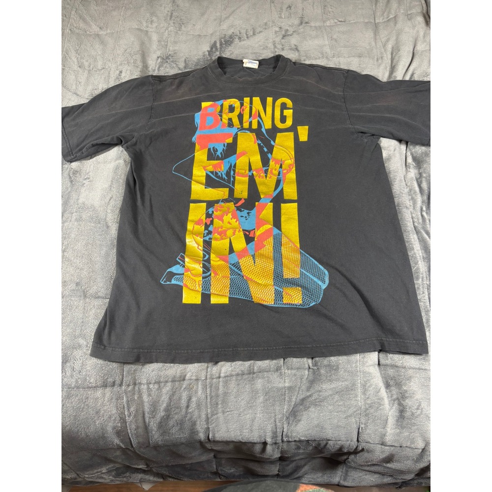 G-Unit Bring Em In Graphic T-Shirt Mens XL Black Vintage Hip Hop Rap Tee Cotton